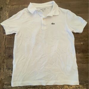 Lacoste White Polo Shirt
